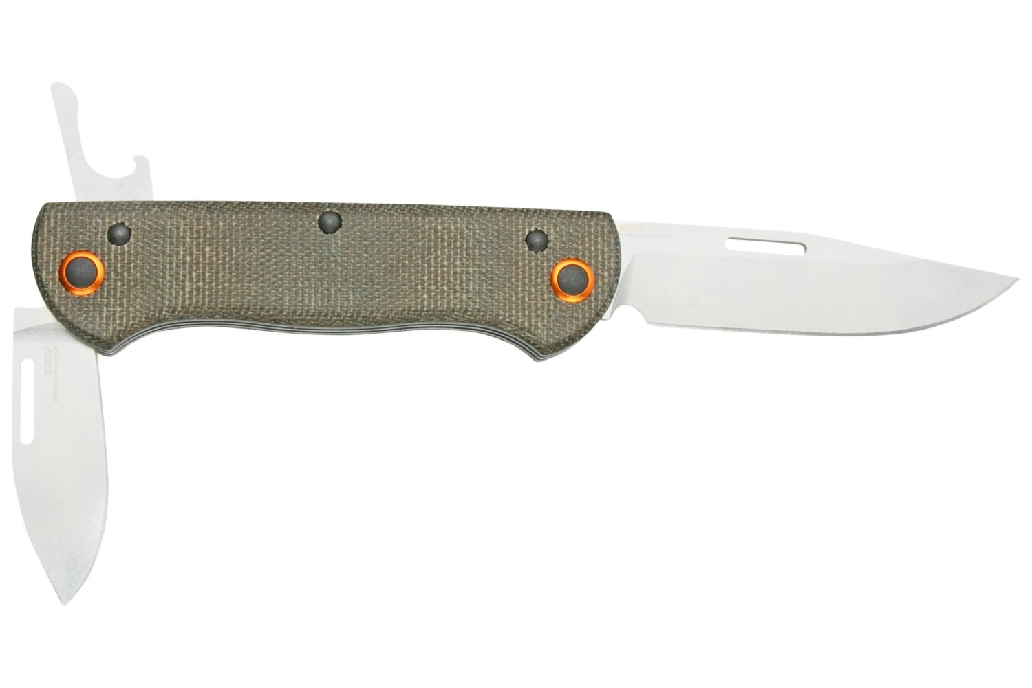 Benchmade Weekender 317-1 Green Canvas Micarta, Slipjoint Navaja 4 Benchmade Weekender 317-1 Green Canvas Micarta, Slipjoint Navaja - Imagen 2