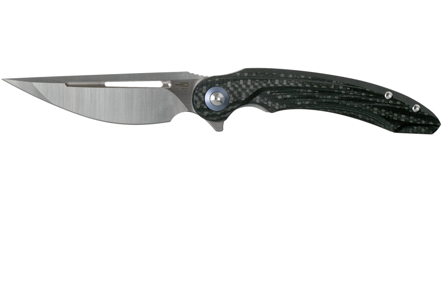 Bestech Irida BG25D Carbon Fibre & G10 Navaja, Kombou Design 3 Bestech Irida BG25D Carbon Fibre & G10 Navaja, Kombou Design