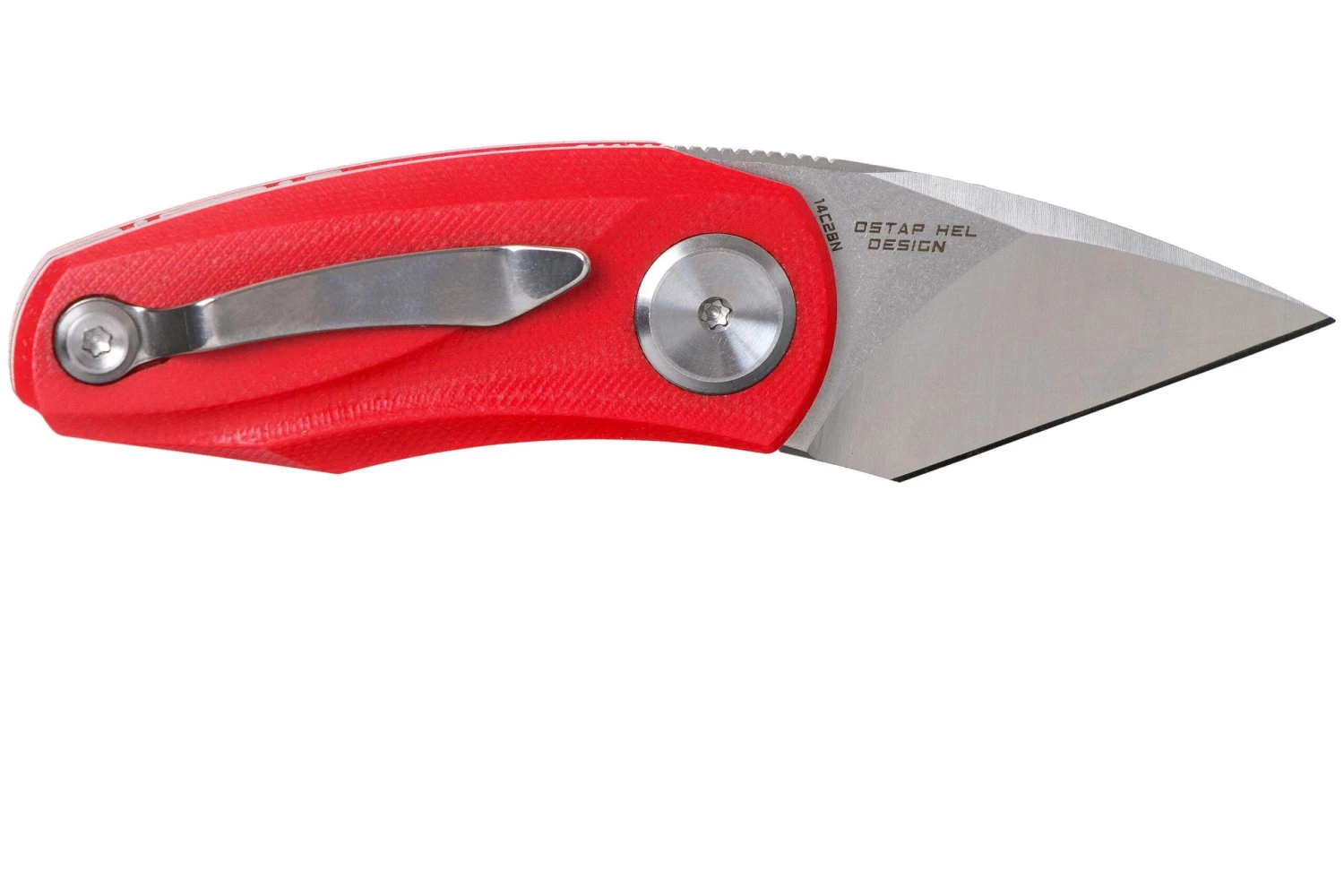 Bestech Tulip Red G10 BG38B Navaja, Diseño Ostap Hel 4 Bestech Tulip Red G10 BG38B Navaja, Diseño Ostap Hel - Imagen 2