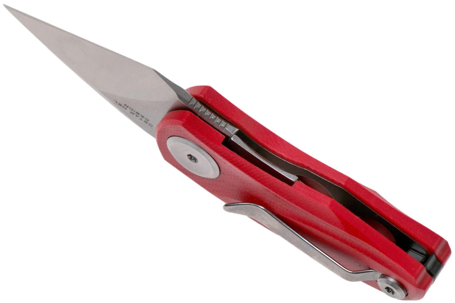 Bestech Tulip Red G10 BG38B Navaja, Diseño Ostap Hel 7 Bestech Tulip Red G10 BG38B Navaja, Diseño Ostap Hel - Imagen 5
