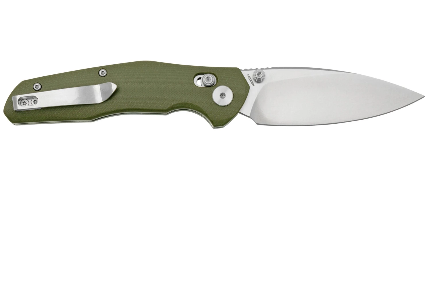 Bestechman Ronan BMK02B OD Green G10, Satin, Navaja 4 Bestechman Ronan BMK02B OD Green G10, Satin, Navaja - Imagen 2