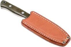 Bark River Bravo Necker CPM 154CM, Green Canvas Micarta, Funda Marrón 16 Bark River Bravo Necker CPM 154CM, Green Canvas Micarta, Funda Marrón -Tienda Fissler BRK07 001GNC 07 bark river brk07 001gnc 07