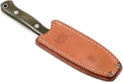 Bark River Bravo Necker CPM 154CM, Green Canvas Micarta, Funda Marrón 17 Bark River Bravo Necker CPM 154CM, Green Canvas Micarta, Funda Marrón -Tienda Fissler BRK07 001GNC 08 bark river brk07 001gnc 08