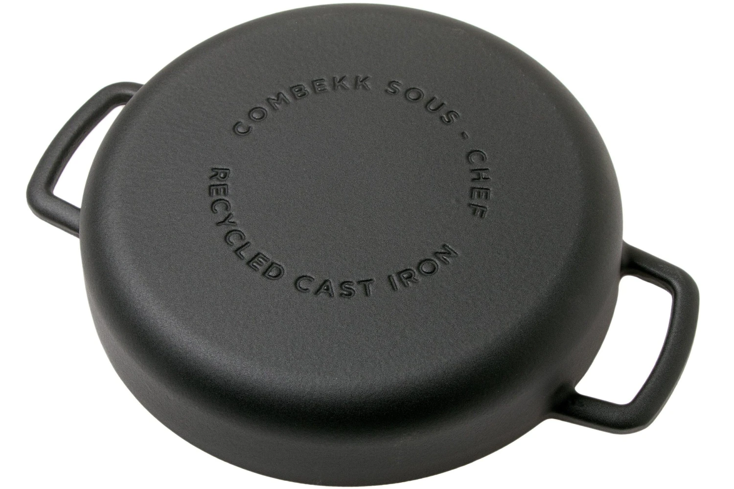 Combekk Sous Chef 192124BL Sartén Con Doble Mango 24 Cm, Negro 4 Combekk Sous Chef 192124BL Sartén Con Doble Mango 24 Cm, Negro - Imagen 2