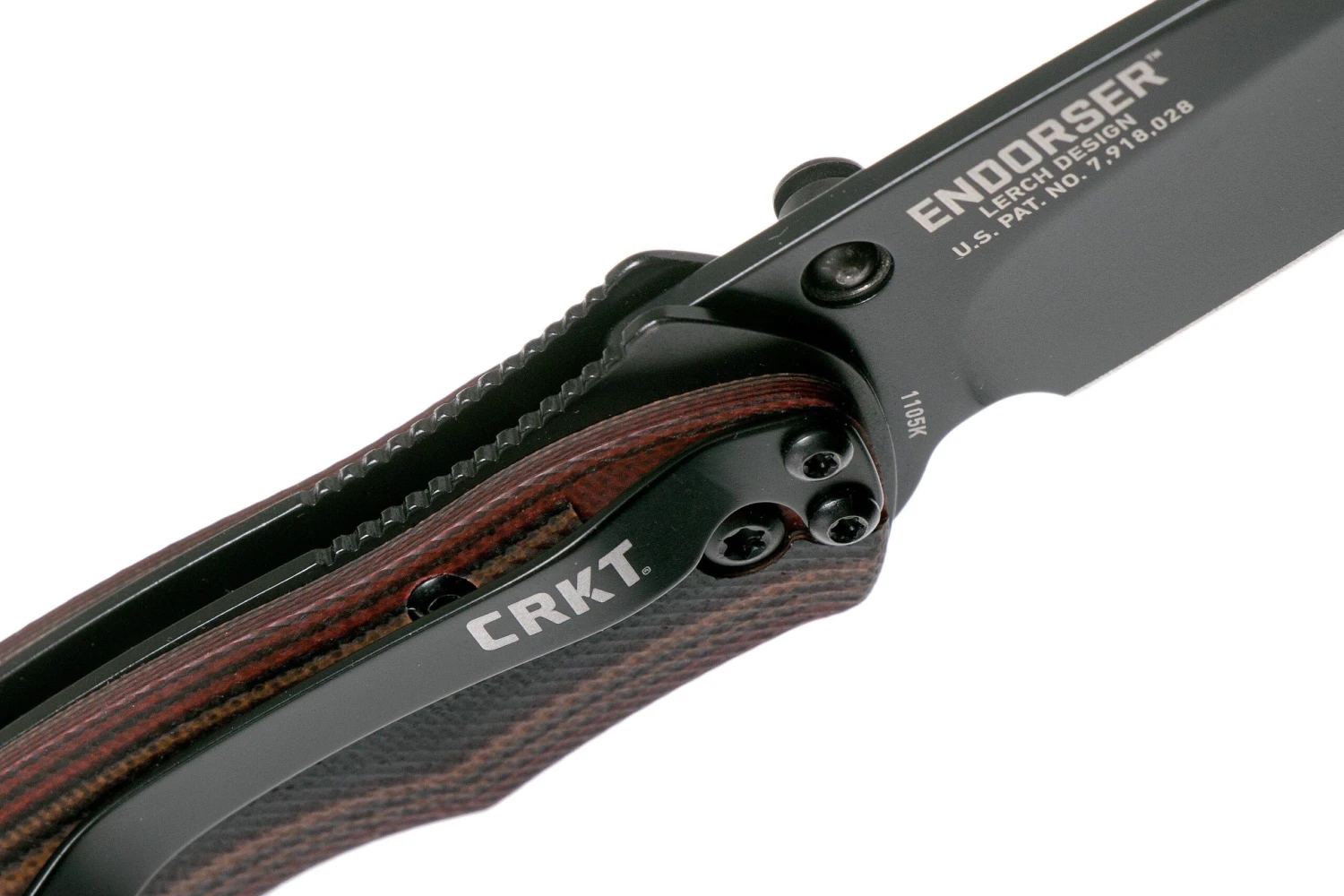 CRKT Endorser 1105K Black Navaja, Matthew Lerch Design 8 CRKT Endorser 1105K Black Navaja, Matthew Lerch Design - Imagen 6