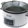 Crock-Pot CR026X Essentials Duraceramic Olla De Cocción Lenta Para Saltear, 5L 2 Crock-Pot CR026X Essentials Duraceramic Olla De Cocción Lenta Para Saltear, 5L -Tienda Fissler COCR026X 01 crock pot cocr026x 01