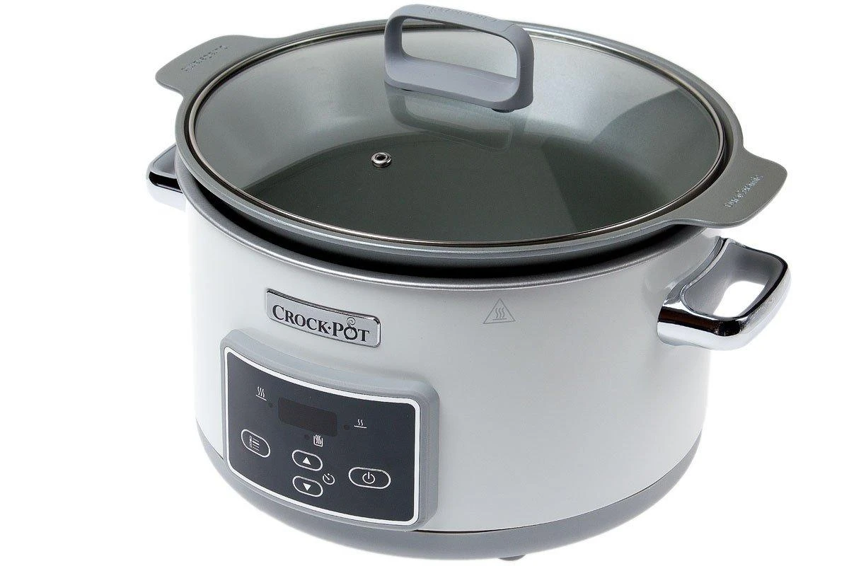 Crock-Pot CR026X Essentials Duraceramic Olla De Cocción Lenta Para Saltear, 5L 3 Crock-Pot CR026X Essentials Duraceramic Olla De Cocción Lenta Para Saltear, 5L