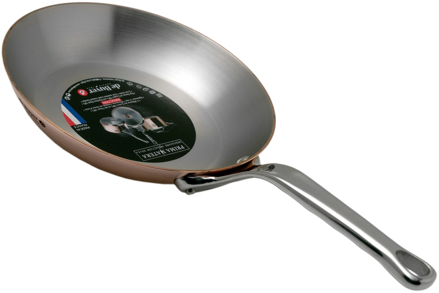 De Buyer Prima Matera Sartén De Cobre 20 Cm DEB6224.20 3 De Buyer Prima Matera Sartén De Cobre 20 Cm DEB6224.20