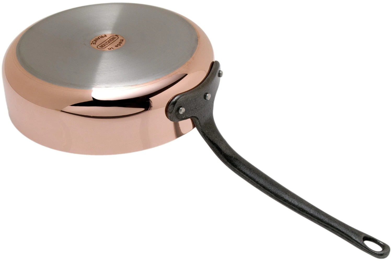 De Buyer Prima Matera Tradition 6330.24 Sartén De Cobre De 24 Cm 4 De Buyer Prima Matera Tradition 6330.24 Sartén De Cobre De 24 Cm - Imagen 2