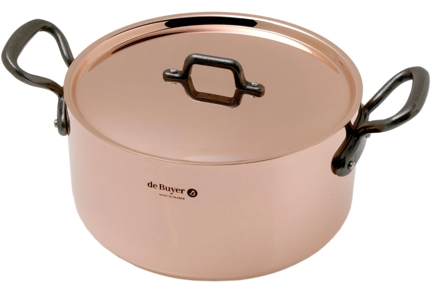 De Buyer Prima Matera Tradition 6342.24 Olla De Cobre De 24 Cm 3 De Buyer Prima Matera Tradition 6342.24 Olla De Cobre De 24 Cm