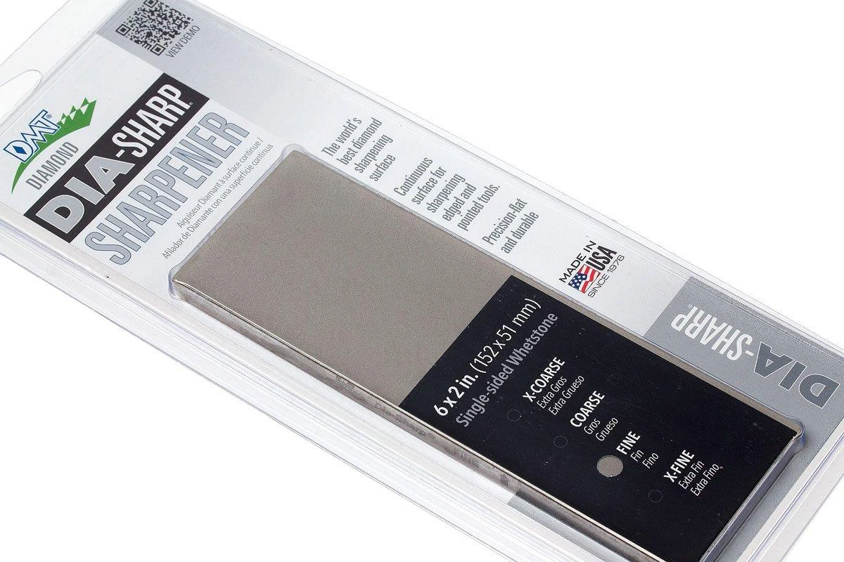 DMT DiaSharp Bench Stone 6x2 D6F Una Sola Cara, Fina 4 DMT DiaSharp Bench Stone 6x2 D6F Una Sola Cara, Fina - Imagen 2