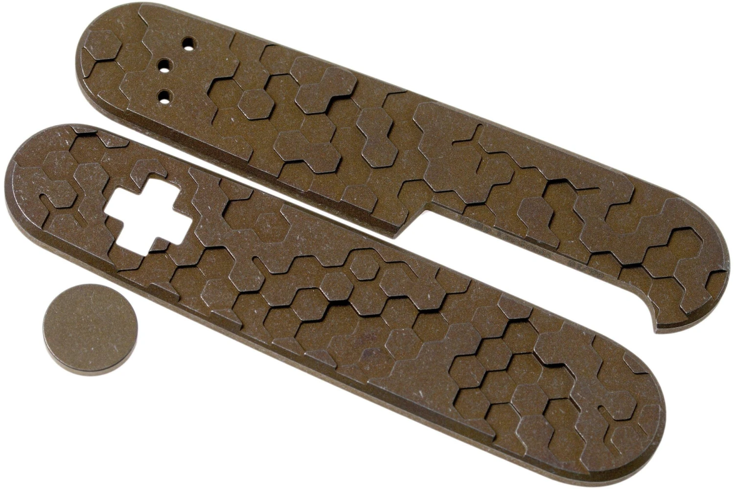 Daily Customs 91.3 Honeycomb 3D BS Pattern, Rusty Titanium P10012444 Cachas Victorinox 3 Daily Customs 91.3 Honeycomb 3D BS Pattern, Rusty Titanium P10012444 Cachas Victorinox