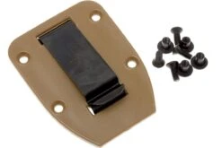 ESEE Clip De Cinturón-placa Para Model 3 & 4 Fundas, Coyote Brown