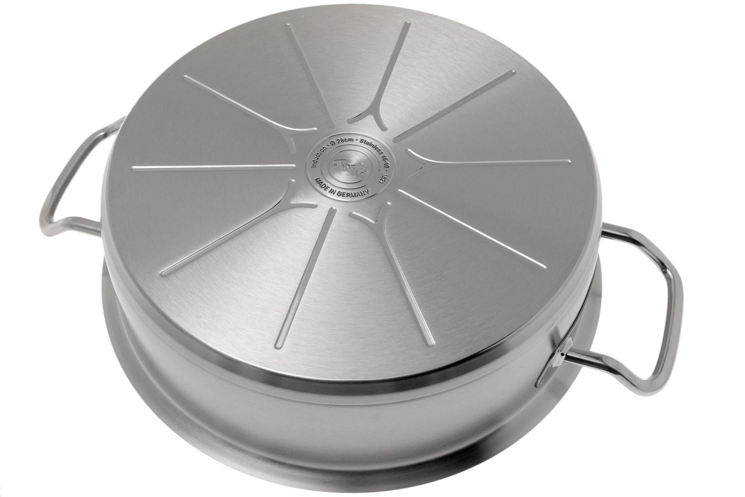 Fissler Original Profi Collection 084-588-28-000 Sartén Para Gratinar Con Tapa Alta, 28 Cm 6 Fissler Original Profi Collection 084-588-28-000 Sartén Para Gratinar Con Tapa Alta, 28 Cm - Imagen 4