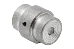 Flytanium Spyderco Paramilitary 2 And 3 FLY-1194SW Stonewashed Titanium, White Tritium Stopper