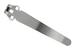 Flytanium Universal Long Pocket Clip FLY-1250LBB Bead Blasted Titanium