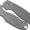 Flytanium Spyderco Para 3 Scales, Titanio -Tienda Fissler FLY 277 01 flytanium