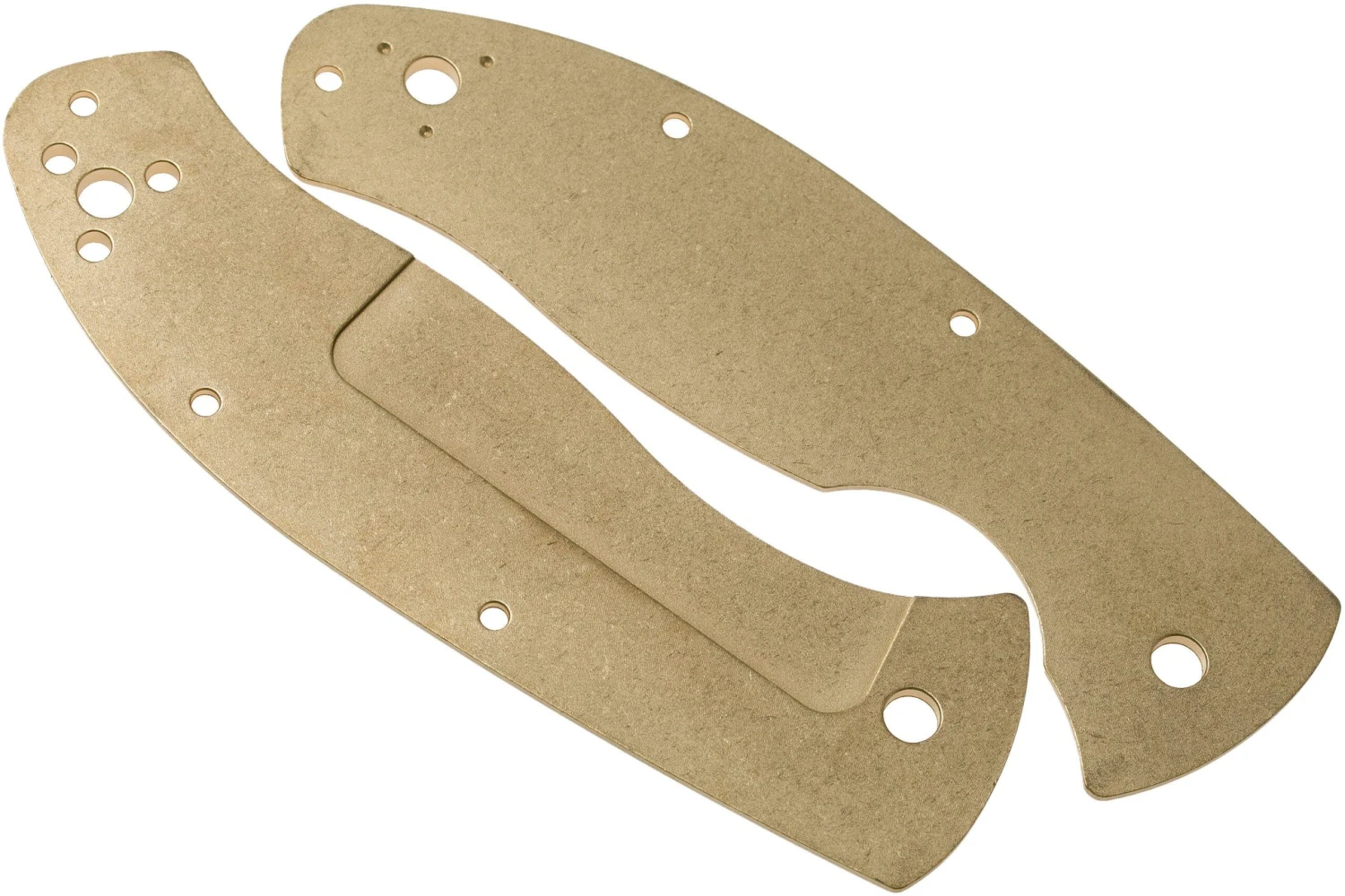 Flytanium Spyderco Tenacious Scales, Latón 4 Flytanium Spyderco Tenacious Scales, Latón - Imagen 2