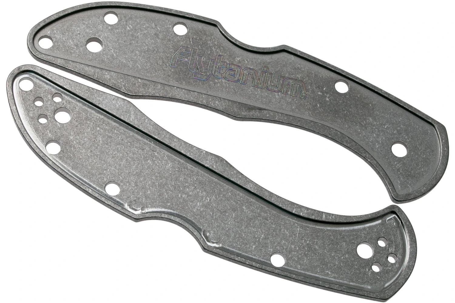 Flytanium Spyderco Delica Scales, Titanio 4 Flytanium Spyderco Delica Scales, Titanio - Imagen 2