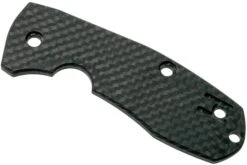 Flytanium Spyderco Techno 2 Scale, Carbonfiber