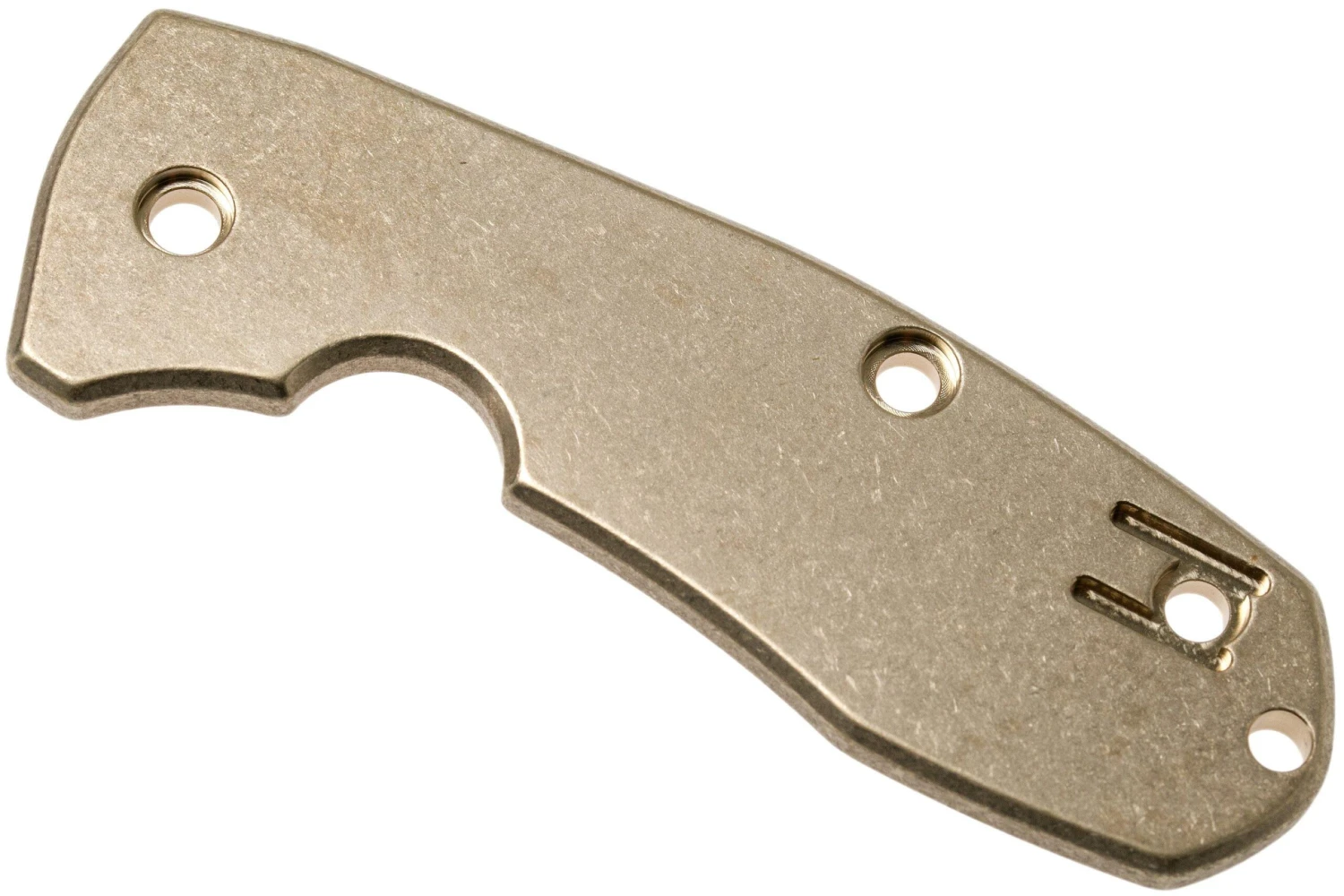 Flytanium Spyderco Techno 2 Scale, Latón 3 Flytanium Spyderco Techno 2 Scale, Latón
