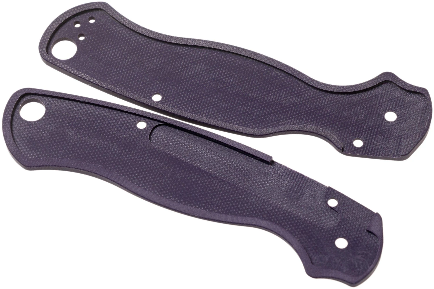 Flytanium Spyderco Paramilitary 2 Lotus Scales, Púrpura G10 4 Flytanium Spyderco Paramilitary 2 Lotus Scales, Púrpura G10 - Imagen 2