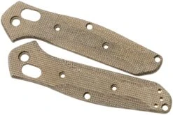 Flytanium Benchmade 945 Mini Osborne Scales, Micarta De Lona Verde