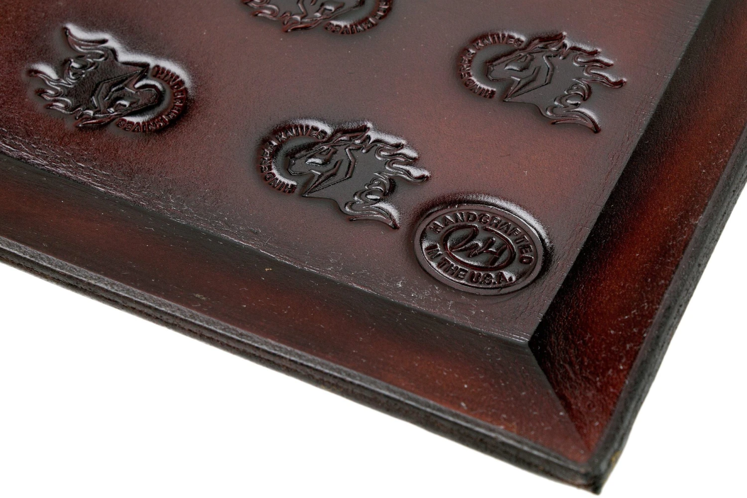 Rick Hinderer Knives Leather Valet Tray, Rectangular 5 Rick Hinderer Knives Leather Valet Tray, Rectangular - Imagen 3