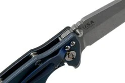 Rick Hinderer Eklipse 3.5” Harpoon Tanto, CPM 20CV, Battle Blue, Black G10 Navaja 14 Rick Hinderer Eklipse 3.5” Harpoon Tanto, CPM 20CV, Battle Blue, Black G10 Navaja -Tienda Fissler HRK EK 35 HT BB BK 06 rick hinderer knives