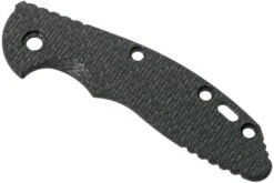Rick Hinderer XM-18 3,5” Placa Del Mango, Textured Carbon Fibre