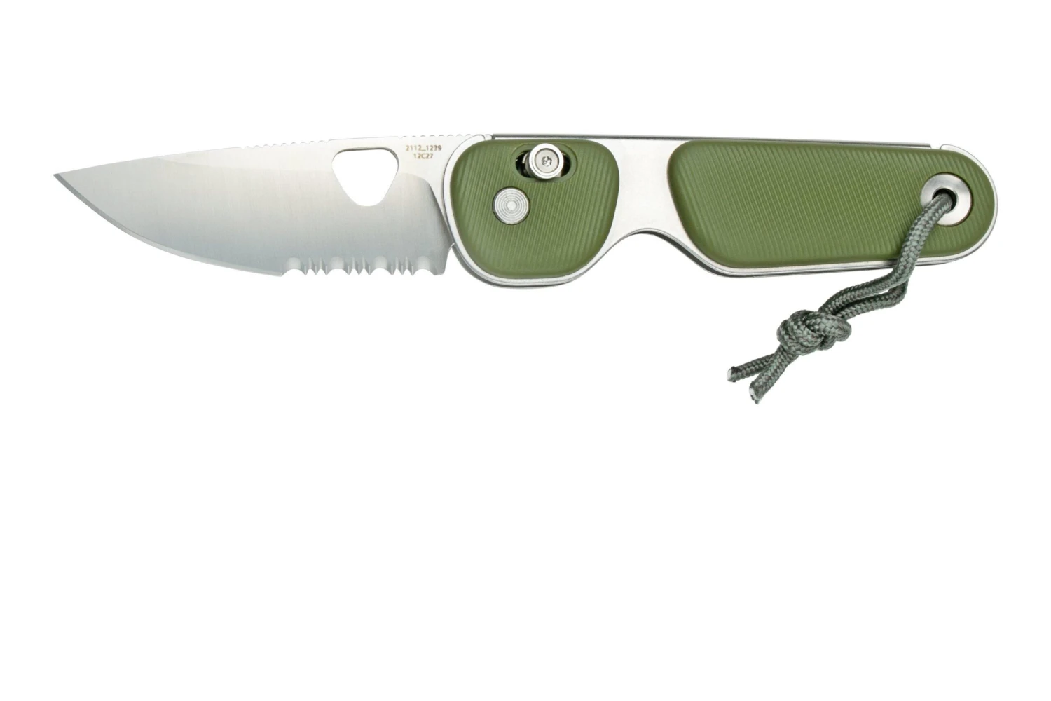 The James Brand The Redstone OD Green, Stainless Serrated KN118169-01 Navaja 4 The James Brand The Redstone OD Green, Stainless Serrated KN118169-01 Navaja - Imagen 2