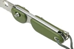 The James Brand The Redstone OD Green, Stainless Serrated KN118169-01 Navaja 19 The James Brand The Redstone OD Green, Stainless Serrated KN118169-01 Navaja -Tienda Fissler JAKN118169 01 06 thejamesbrand