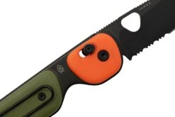 The James Brand The Redstone, OD Green + Orange PP, Negro, Serrated, KN118197-01, Navaja 12 The James Brand The Redstone, OD Green + Orange PP, Negro, Serrated, KN118197-01, Navaja -Tienda Fissler JAKN118197 01 05 jamesbrand
