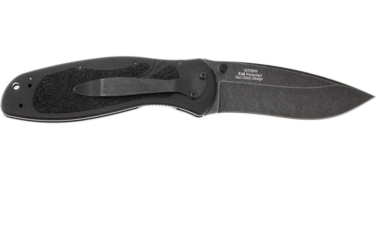 Kershaw 1670BW Blur Blackwash 3 Kershaw 1670BW Blur Blackwash