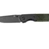 Kansept Warrior T1005S2 Black Drop Point, Black & Green G10 Navaja, Diseño Kim Ning -Tienda Fissler KST1005S2 01 kansept