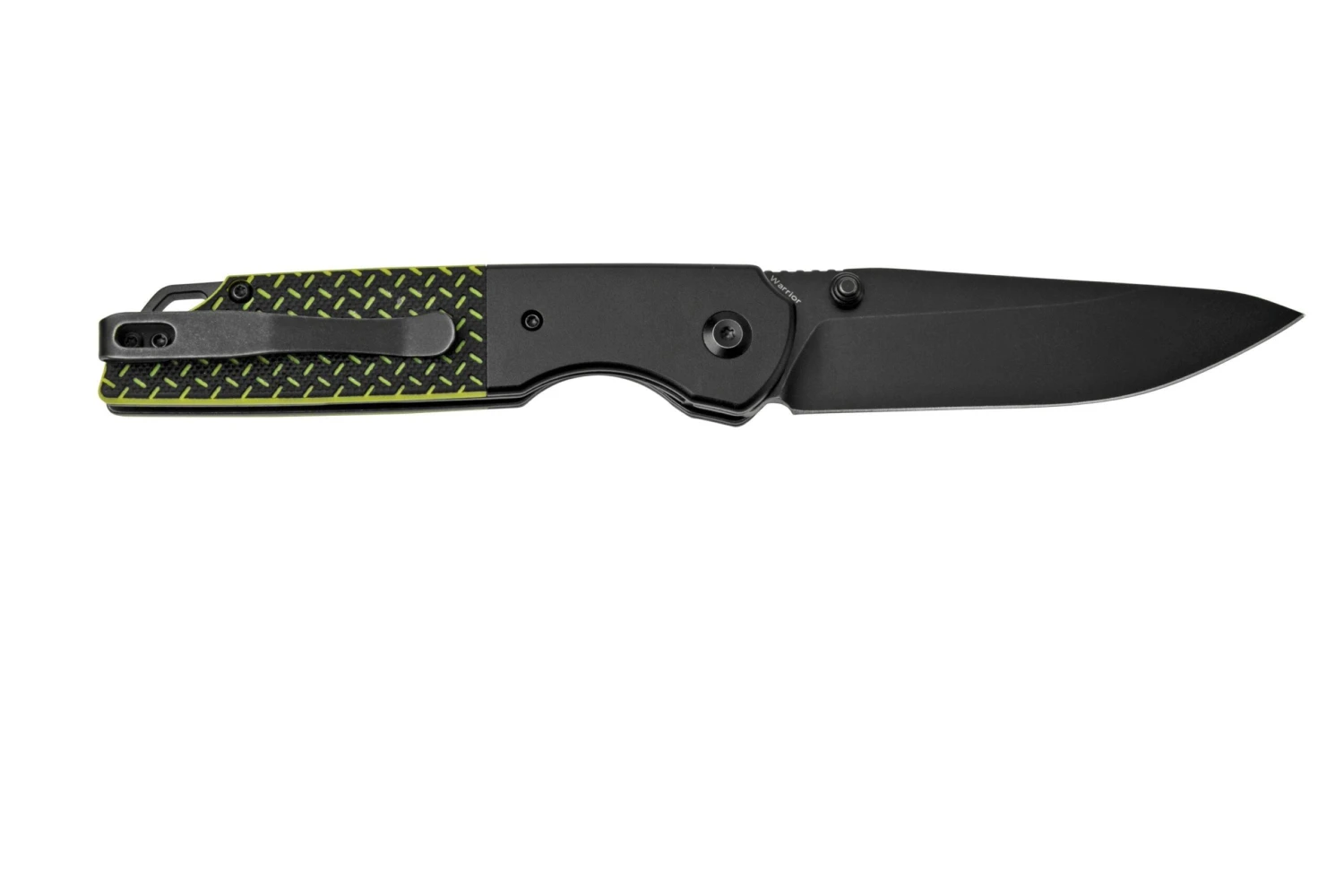 Kansept Warrior T1005S2 Black Drop Point, Black & Green G10 Navaja, Diseño Kim Ning 4 Kansept Warrior T1005S2 Black Drop Point, Black & Green G10 Navaja, Diseño Kim Ning - Imagen 2