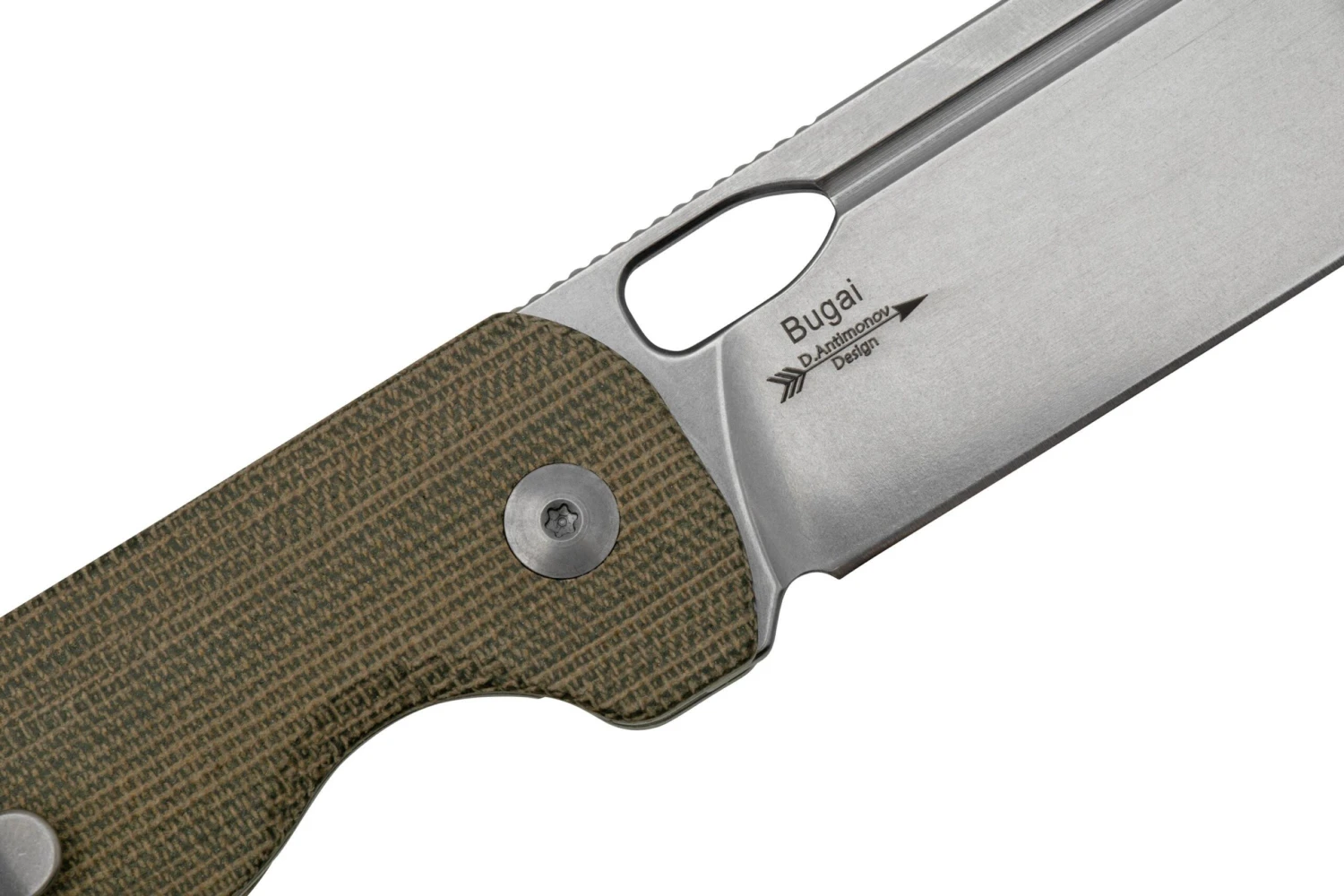 Kizer Bugai V3627C1 Green Micarta, Stonewash, Navaja, Diseño De D.Antimonov 7 Kizer Bugai V3627C1 Green Micarta, Stonewash, Navaja, Diseño De D.Antimonov - Imagen 5
