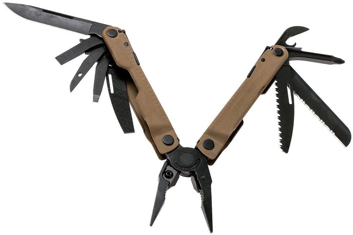 Leatherman Rebar Coyote Multiherramienta, Funda De Nailon 4 Leatherman Rebar Coyote Multiherramienta, Funda De Nailon - Imagen 2