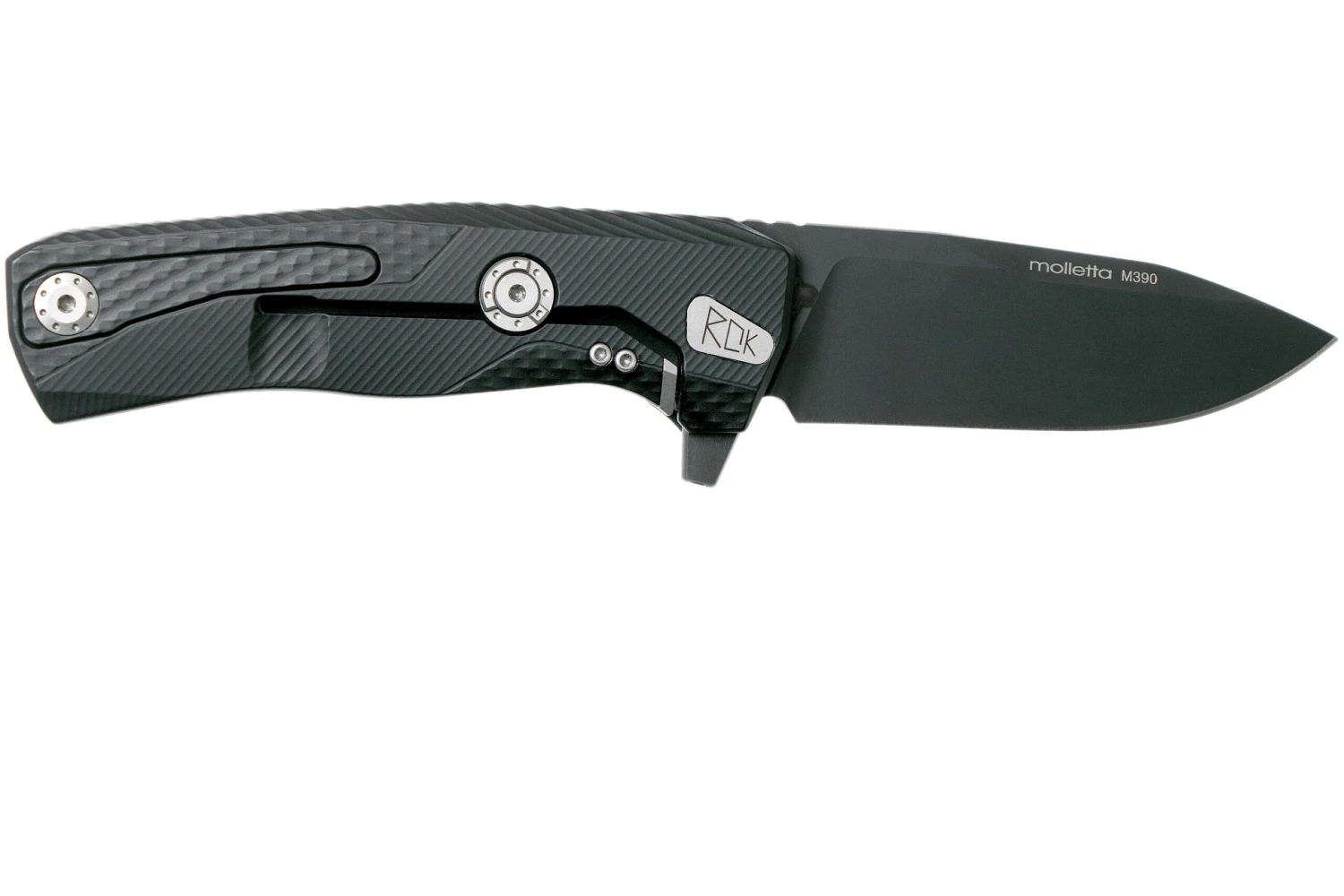 LionSteel ROK Black Black Aluminio ROK A BB Navaja 4 LionSteel ROK Black Black Aluminio ROK A BB Navaja - Imagen 2