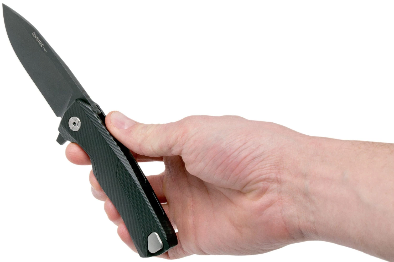 LionSteel ROK Black Black Aluminio ROK A BB Navaja 11 LionSteel ROK Black Black Aluminio ROK A BB Navaja - Imagen 9