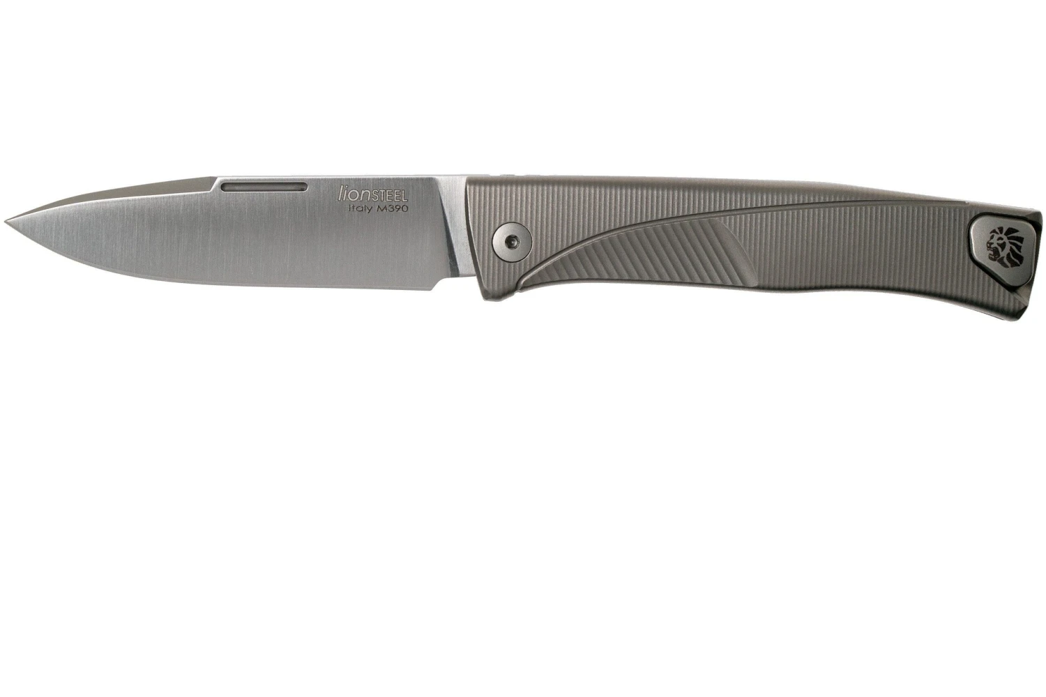 LionSteel Thrill Grey Titanium Integral Navaja Slipjoint 3 LionSteel Thrill Grey Titanium Integral Navaja Slipjoint