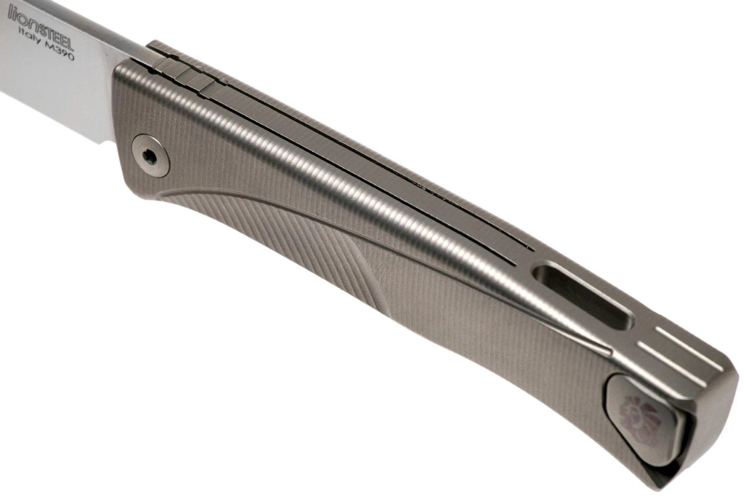 LionSteel Thrill Grey Titanium Integral Navaja Slipjoint 10 LionSteel Thrill Grey Titanium Integral Navaja Slipjoint - Imagen 8