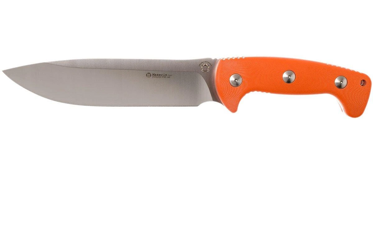Maserin Hunting 978 Orange G10 978/G10A Cuchillo De Caza 3 Maserin Hunting 978 Orange G10 978/G10A Cuchillo De Caza