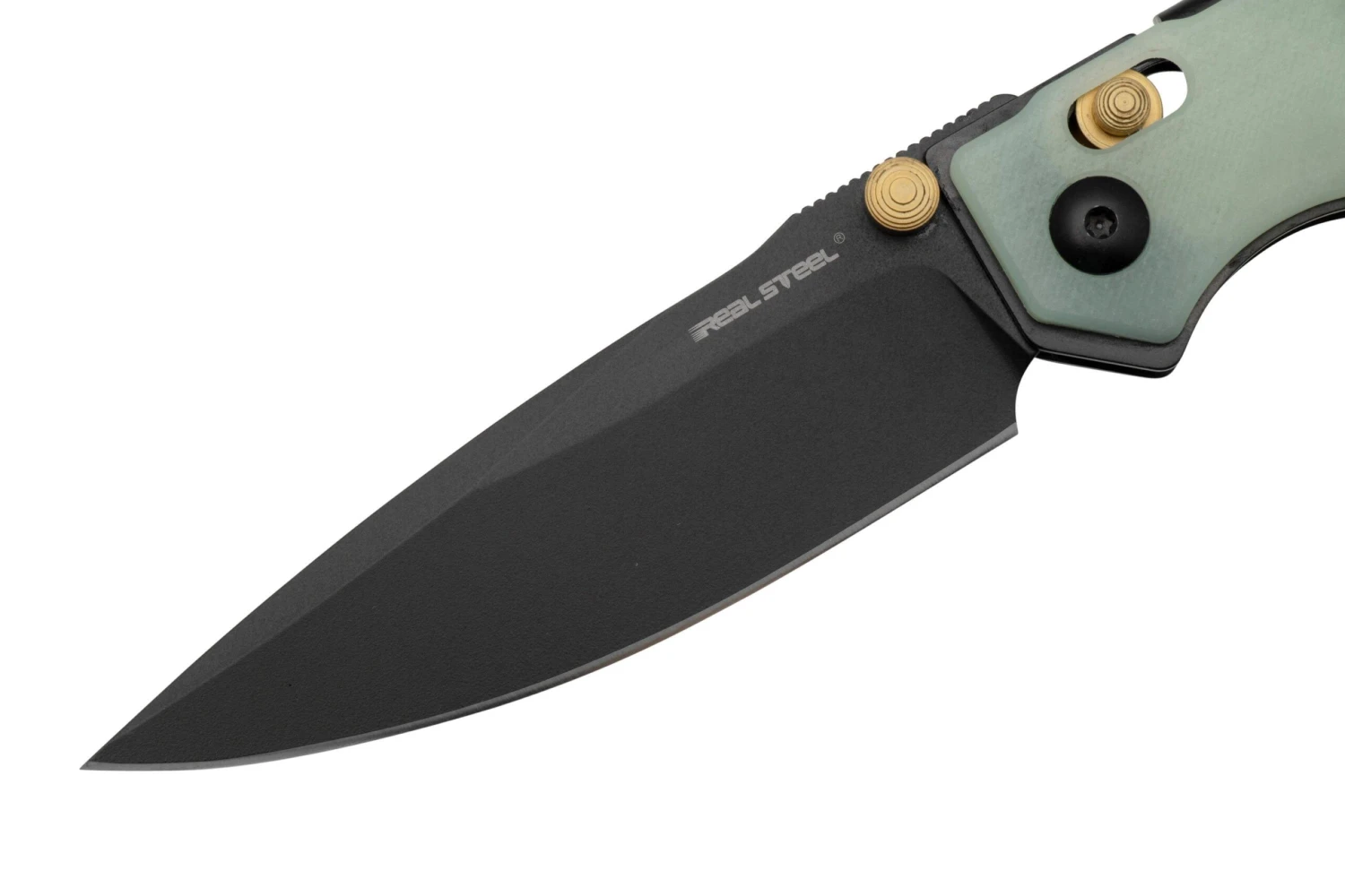 Real Steel Sacra, 7711NB Natural G10, K110 Black, Navaja 5 Real Steel Sacra, 7711NB Natural G10, K110 Black, Navaja - Imagen 3