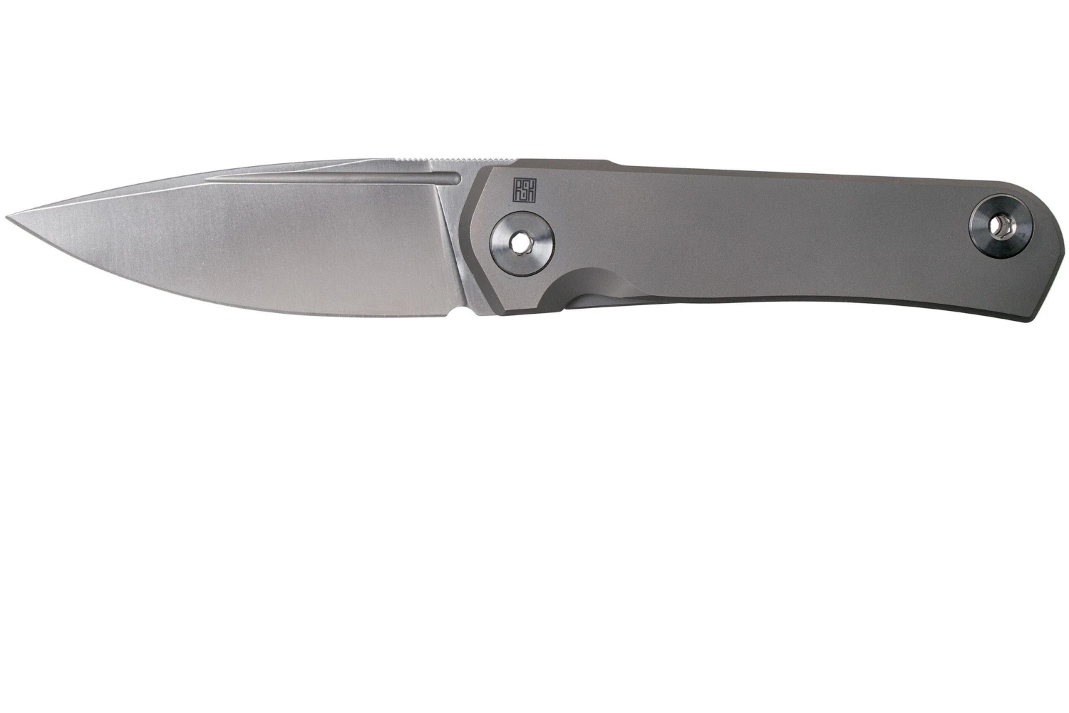 Real Steel Phasma Free, M390 Titanium, Nail Groove 9226 Navaja, Poltergeist Design 3 Real Steel Phasma Free, M390 Titanium, Nail Groove 9226 Navaja, Poltergeist Design