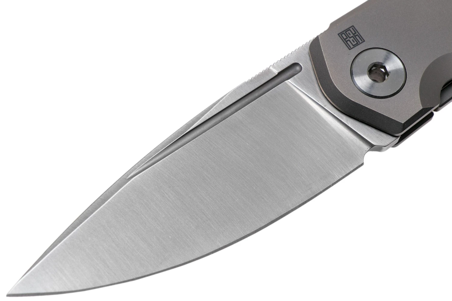 Real Steel Phasma Free, M390 Titanium, Nail Groove 9226 Navaja, Poltergeist Design 5 Real Steel Phasma Free, M390 Titanium, Nail Groove 9226 Navaja, Poltergeist Design - Imagen 3