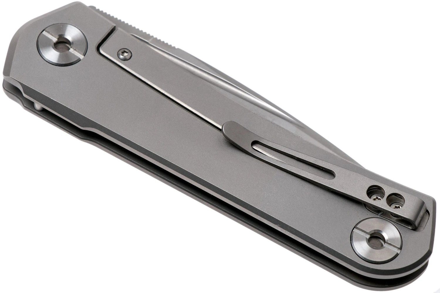 Real Steel Phasma Free, M390 Titanium, Nail Groove 9226 Navaja, Poltergeist Design 6 Real Steel Phasma Free, M390 Titanium, Nail Groove 9226 Navaja, Poltergeist Design - Imagen 4