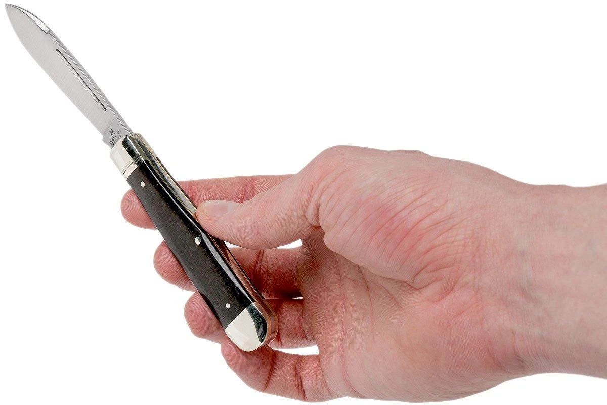 Robert Klaas 95mm Blackwood 4345-1-382 Carbon Steel Navaja 9 Robert Klaas 95mm Blackwood 4345-1-382 Carbon Steel Navaja - Imagen 7