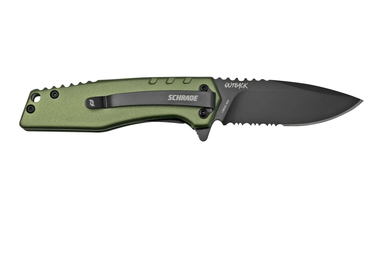 Schrade Outback Folder 1159312 OD-Green Navaja 4 Schrade Outback Folder 1159312 OD-Green Navaja - Imagen 2