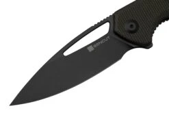 SENCUT Mims S21013-3 Dark Green Micarta Black Stonewashed, Navaja 10 SENCUT Mims S21013-3 Dark Green Micarta Black Stonewashed, Navaja -Tienda Fissler SES21013 3 03 sencut